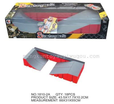 Alloy alloy skateboard toy series model 1810-2A