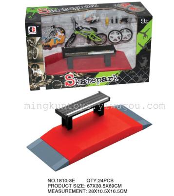Alloy alloy skateboard toy series model 1810-3E