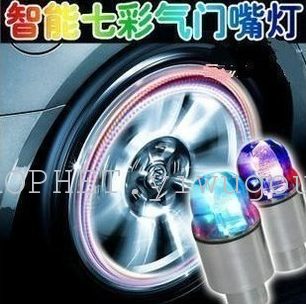Manufacturers selling cars hot wheels dual valve lights wheel hub lamps decorative lights blue, green and white
