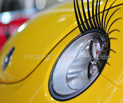 Manufacturers selling automobiles car stereo Eyelash eyelashes personality light eyebrow stickers