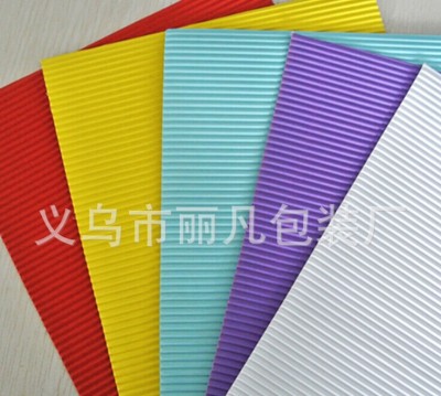 Manufacturers have lots of single layer three-layer color corrugated e f g