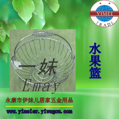 Factory Direct Sales-Electroplated Handle Fruit Basket-Customization as Request-Home, Hotel Supplies