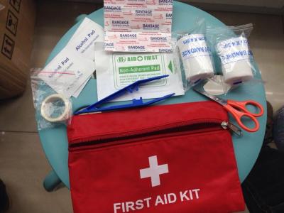 Outdoor first aid kit car with portable sets household supplies life-saving first aid kit the field box self earthquake emergency kit