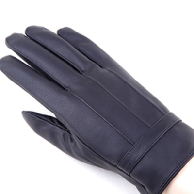 Men's PU-quality gloves. winter warm gloves. extra fleece super soft washed leather gloves