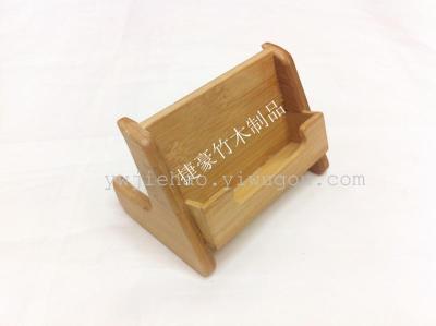 Innovative bamboo business card case