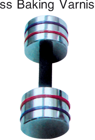 "Factory direct" YT-9040 color plated dumbbells wholesale price