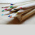Hot Sale 3.5 "Environmental Protection Wooden Box Gift Set Stationery Set Pencil Color Pencil