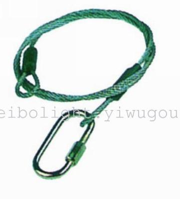 Special safety steel wire rope safety lines for stage lighting lighting safety lines safety chain