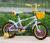 Rainbow 12141618 inch non-folding stroller baby children's bicycles Kids Bike