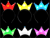 New Crown light headband hair clips Flash spread the toy supply chain for children wholesale