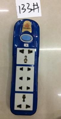The wireless package foot plug board universal socket and the plug board