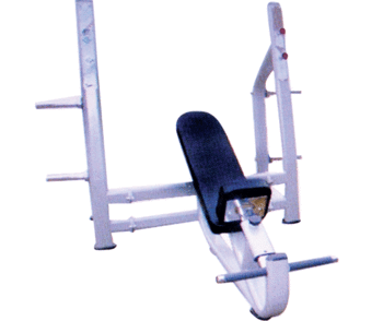 Inclined bench press on the YT-9527