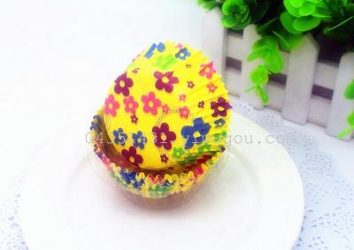High temperature resistant cake paper cake oil paper cup paper support chocolate pad mould paper cup hanging card packaging
