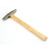 Percussion hammer with wooden handle decorating tools