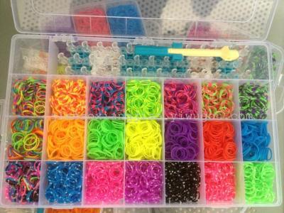 28 boxes series bracelets rubber bands