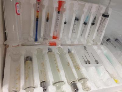 Disposable syringe needle insulin syringes glass syringe