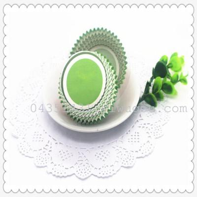 11cm green cake cup paper cup egg tart cup baking mold cake cup muffin cup