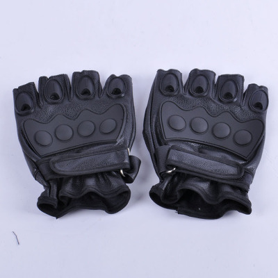 Hundreds of Tiger sports gloves. the new PU cover half finger gloves. outdoor riding gloves, tactical gloves