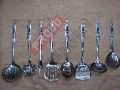 6380A stainless steel utensils, stainless steel spatula spoon, dinner spoons, shovels, colander