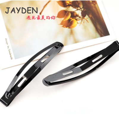 South Korea black BB clip edge clip adult hair clip coil hair clip wire clip clip female bangs small clip headpiece