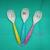 Melamine spoon spoons tile factory outlets and creative environmental protection children spoon