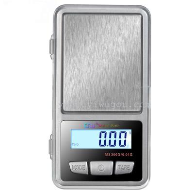 Jewelry scales pocket scale bathroom scale mini 0.01g 0.1g grams of electronic scales