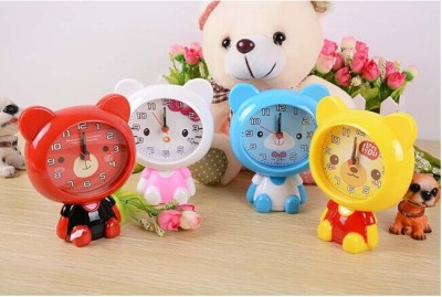 Cartoon Bear Alarm Clock Lazy Essential Home Cute Alarm Clock Student Couple Alarm Clock