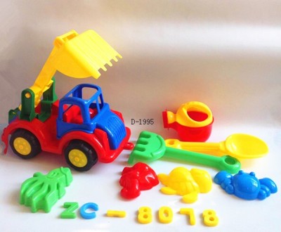 Children's swimming beach toy sand shovel excavator toy