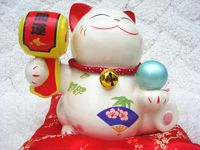 Money pot lucky cat ornaments creative Office opening move, the lucky cat gifts wholesale