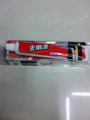 Smoke stains effects toothpaste, reply to freshen breath