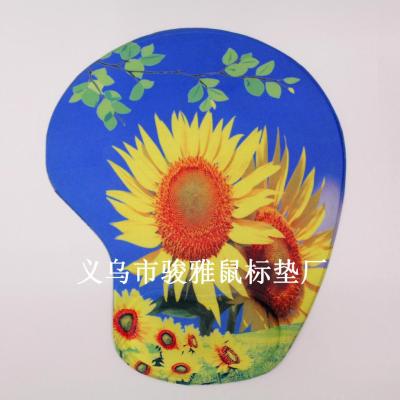 Factory direct sales advertising developed wrist mouse pads rubber cloth mouse pad