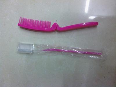 Manufacturers selling hotel supplies rose comb, toothbrush