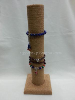 Wound rope bracelets (circle, bracelet) display stands