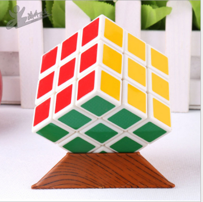 Heat transfer printing race special senior 5.7cm full enclosed third order foreign trade rubik's cube ultra slippery wholesale