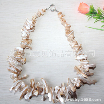 [Yibei Coral] Natural sea shell necklace necklace natural exaggerated fashion unique