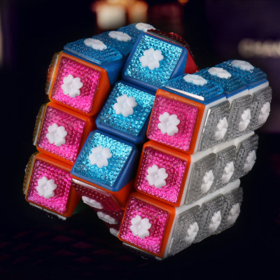 Manufacturers direct creative rubik's cube crystal luminous rubik's cube diamond collector's edition rubik's cube diamond rubik's cube