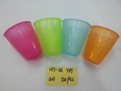 Plastic cup toothbrushes cup 017-106
