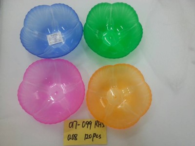 Plastic bowl baby bowl 4 one bag 017-099