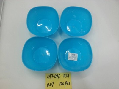Plastic bowl baby bowl 4 one bag 017-096