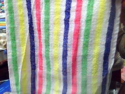 Foreign trade stripe towel
