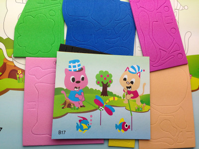 Manufacturers selling Eva children's puzzle DIY supervised hand texturing