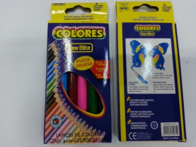 Factory direct sale  colored pencil 3.5-6 pencil colored wood pencils