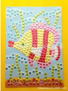 EVA mosaic stickers stickers DIY handmade in kindergartens in three-dimensional puzzle toy