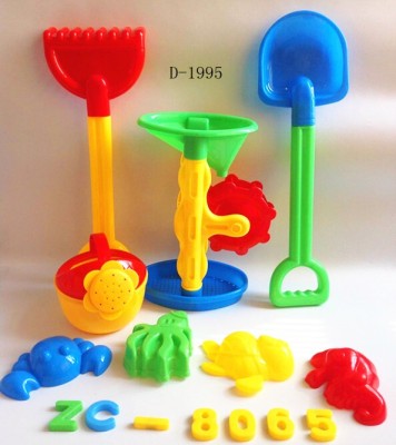 Children's Beach toys combined dredging sea sand dredging shovels of sand leakage props