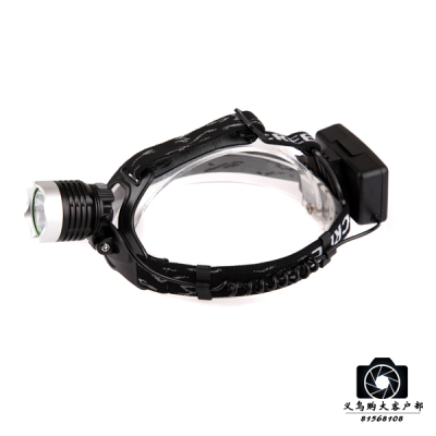 LL-6641 best selling promotional T6 bald outdoor fishing hunting lamp charging light bicycle light