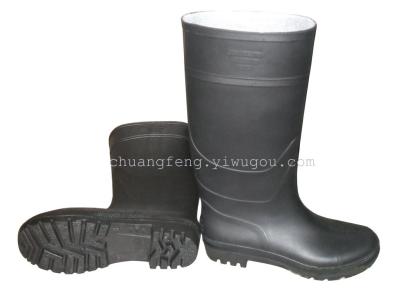 PVC Yellow rain boot rain boots