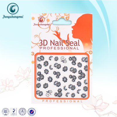 Series p 3D nail stickers nail decorative flower stickers