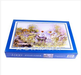 Personalized custom wooden/3D1000 jigsaw paper plane childhood dreams/1812