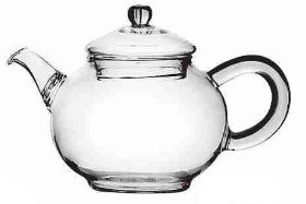 Pyrex at glass teapot all-glass flower teapot gift