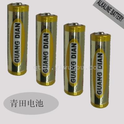 Guangdian alkaline high capacity battery toy camera cell phone battery